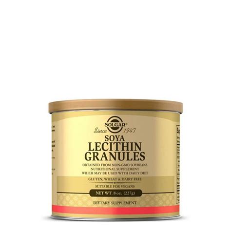 Buy Lecithin granules 227 g Solgar Naturitas