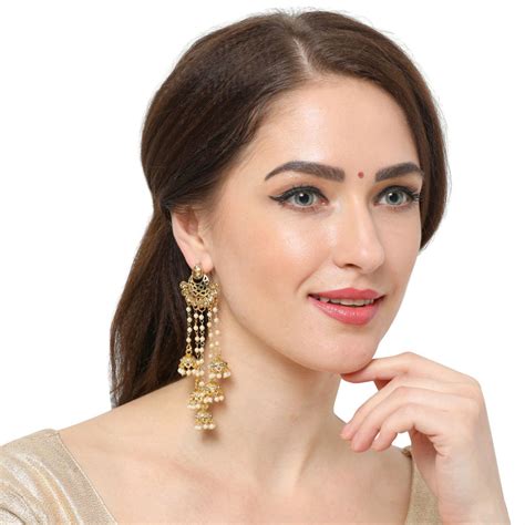 Buy Long Earrings Online In India - Etsy India