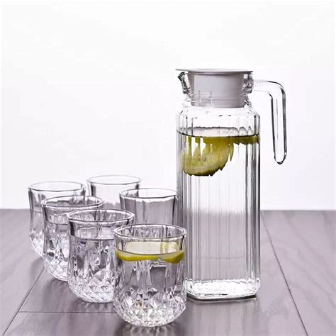 Buy Meldique Jug with Glass Set, Juice , Water Jug with ... - Amazon