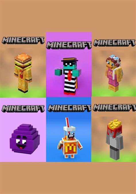 Buy Minecraft McDonalds Add-on complete Pack (DLC) PC.