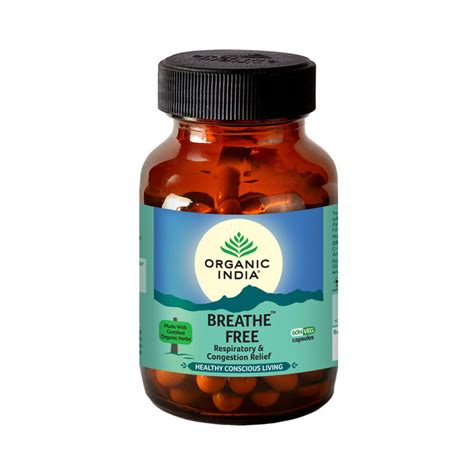 Buy Organic India Breathe Free Capsules Online at Best Price