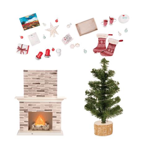 Buy Our Generations Holiday Celebration Set with Tree Our Generation
