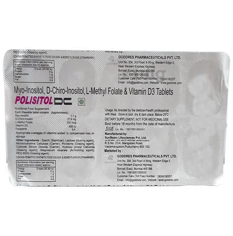 Buy POLISITOL DC Tablet 10