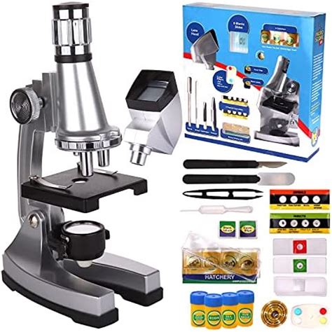 Buy Play Brainy Microscope for Kids - 33-Piece Kids Beginner …