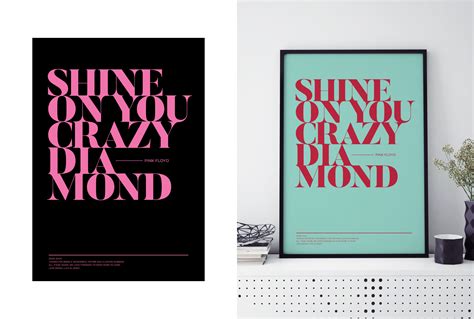 Buy Song Lyric Posters & Prints Online JUNIQE UK