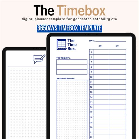 Buy The Time Box Daily To Do List Notepad Time Blocking Daily Planner