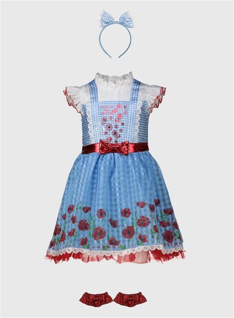 Buy The Wizard Of Oz Dorothy Blue Gingham Costume - 5-6 years