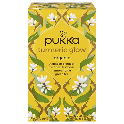 Buy Turmeric Glow Organic Tea - Pukka Herbs Pukka