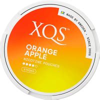 Buy XQS Orange Apple Strong - Order nicotine pouches online