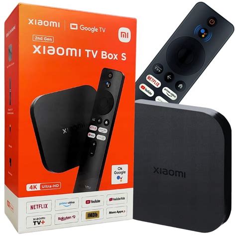 Buy Xiaomi Mi Box S 4K HDR Android TV Remote Streaming …