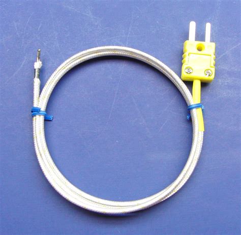 Buy a high temperature K-type thermocouple PK-1000 in 5 ft length