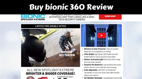 Get a detailed honest Bionic Spotlight Review. Here's what you need to know before you buy. Get full customer ratings, coupons, return policy, and more.