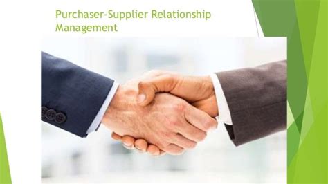 Buyer supplier relationship - SlideShare