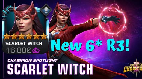 Buying 6* Sigil Scarlet Witch! New Rank 3 & Gameplay! Beyond