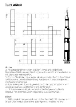 Buzz Aldrin Alma Mater Crossword