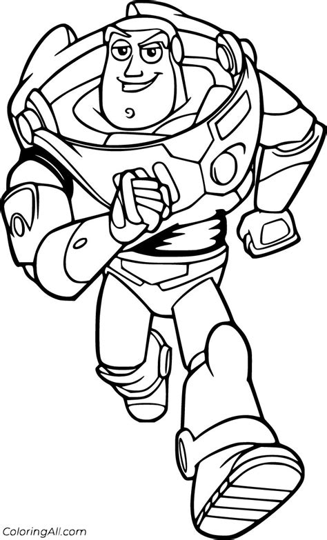 Buzz Lightyear Coloring Pages