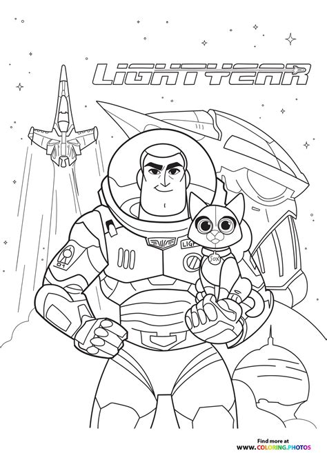 Buzz Lightyear Coloring Shee