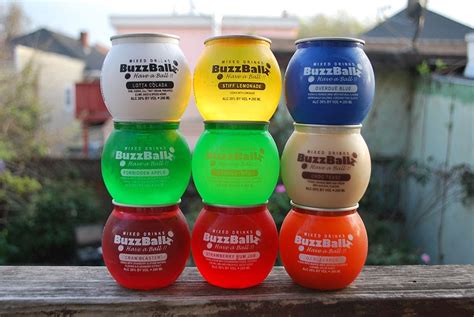 Buzz ball percentage. The quantity of BuzzBalls required to get drunk can change depending on a number of variables. The amount of alcohol a person can consume before showing signs of intoxication depends on their age, gender, weight, and alcohol tolerance. One Buzzballz is generally expected to reach the 0.05% blood alcohol content (BAC), which is the majority of ... 