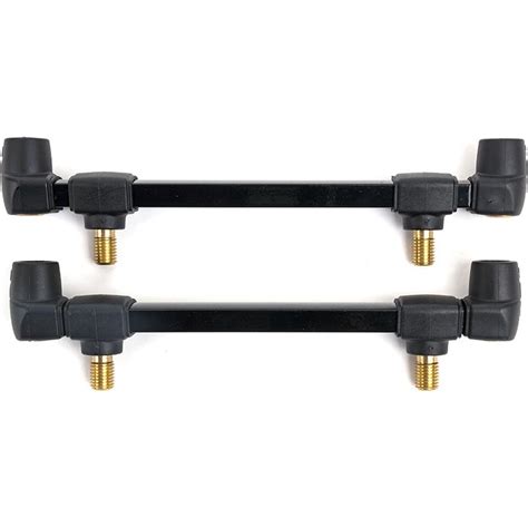 Buzz bars. Product Overview · Slim, black anodized aluminium buzz bars · Designed to hold bite alarms, rod rests and butt rests · 12mm diameter uprights to perfectly matc... 