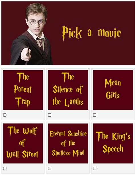 Jan 7, 2018 · Which "Harry Potter" Character Do You Like L