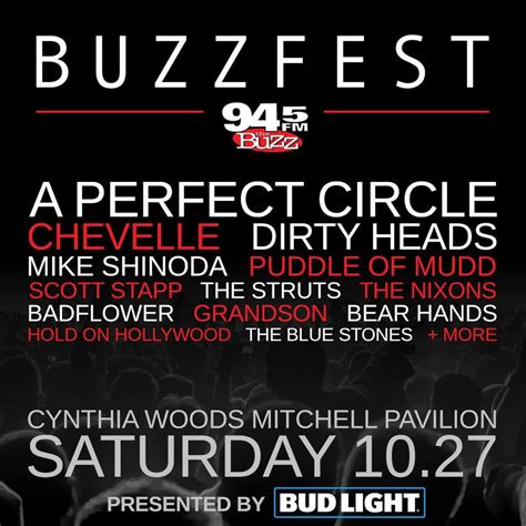 Buzzfest 2024 The Woodlands Line-up, Tickets & Dates May …