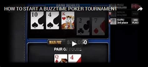 Buzztime poker