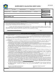 Bvs Form PDF