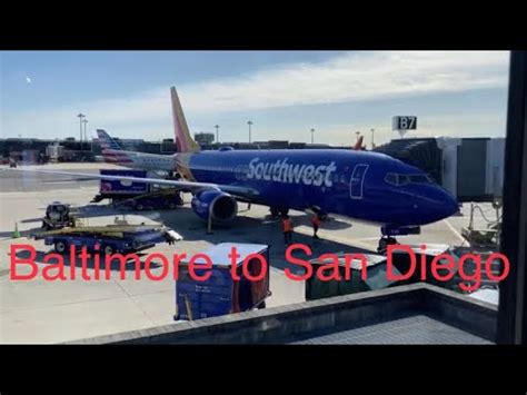 Cheap Flights from Baltimore (BWI) to San Diego (SEE) Roundtrip. One-way. Multi-city. 1 traveller. Economy. Leaving from. Going to. Departing. Returning. Add a place to stay. ….