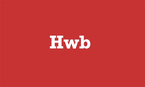 You can search Hwb or browse from the homepage to 