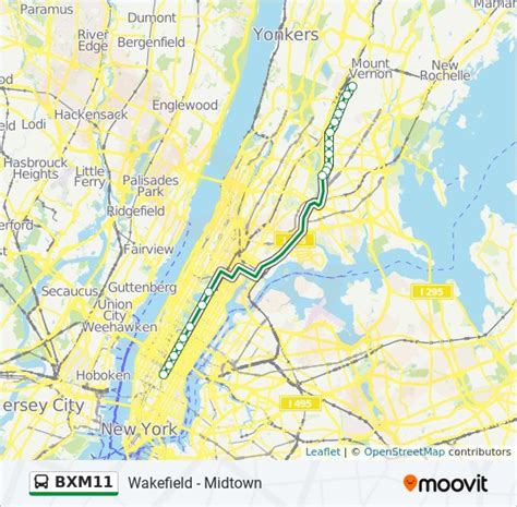 Bxm11 map. BxM11 Wakefield - Midtown. Via White Plains Rd / 5Th & Madison Av. Service Alert for Route: The 8:50 PM BxM11 bus trip scheduled to depart Madison Ave/E 29th St will not run. We're running as much service as we can with the bus operators we have available. Check bt.mta.info before you travel. Southbound BxM11 buses will be detoured from E 177th ... 