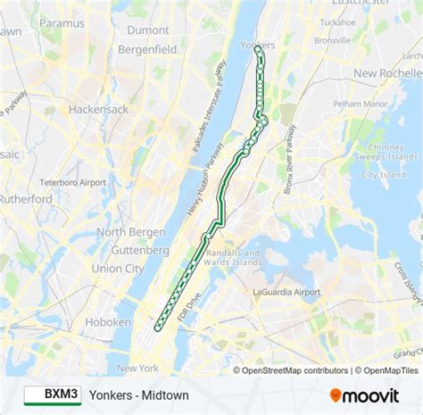 Bxm3 route. Bronx Bus Service BxM3 - Yonkers - Midtown Local and Limited Stop Service Bus Route, Timings, Route BxM3 Yonkers/Midtown Bus Route Map. Operates between Getty Square (Prospect St/South Broadway), Yonkers, and 26 St /5 Av, Manhattan, daily 