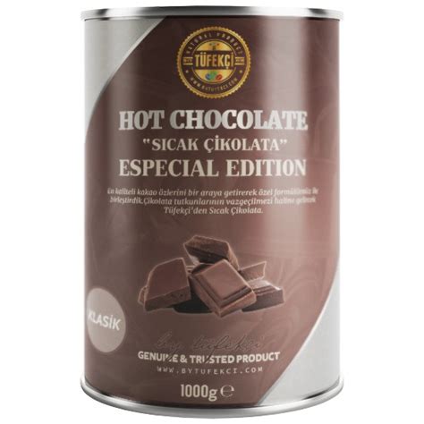 By Tüfekçi Double Chocolate Sıcak Çikolata 1 kg Fiyatı.