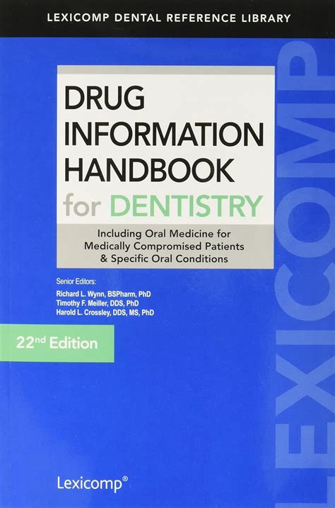 By richard l phd wynn drug information handbook for dentistry 19th edition. - Manuale di montaggio del tritacarne kitchenaid.