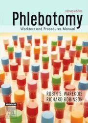 By robin s warekois bs mtascp richard robinson nasw phlebotomy worktext and procedures manual 3e third 3rd edition. - Wjec gcse hospitality catering meine revisionsnotizen revisionsleitfaden.