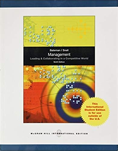 By thomas bateman management leading collaborating in the competitive world 9th edition. - Fundamentals of physics halliday and resnick 9th edition solution manual.