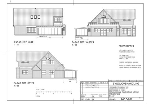 Bygglovsritningar krav