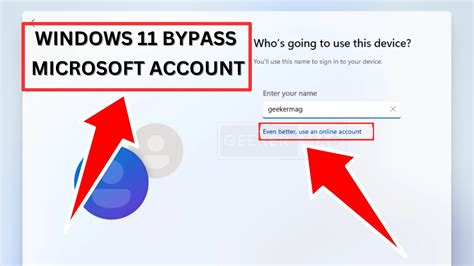 Bypass microsoft account windows 11 setup 2022.  Nov 5, 2025 · Configure Credential Gu...