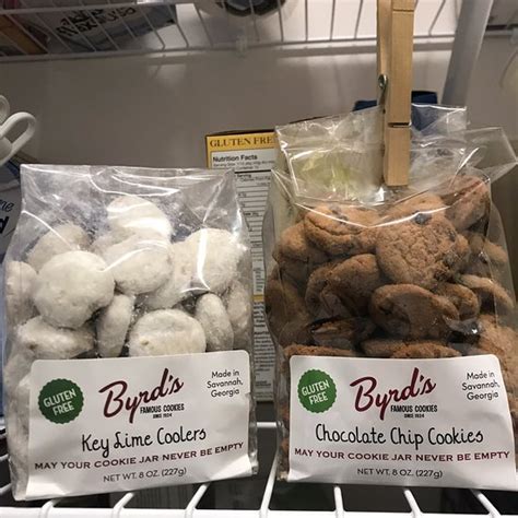 Byrds cookies. This is a taste test/review of the Byrd’s Cookies in three flavors including the Georgia Peach, Key Lime Coolers and Chocolate Cheesecake. They were $1 each ... 