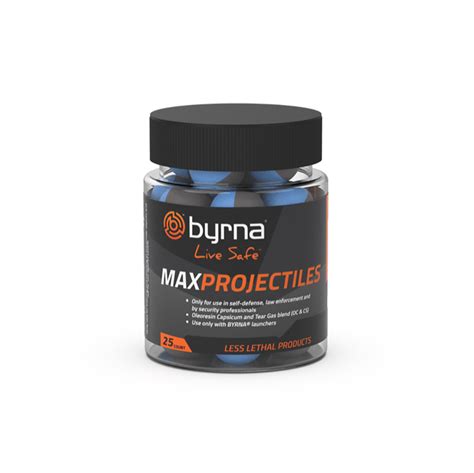 Byrna MAX Projectiles (25ct) - amazon.com