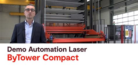 Bystronic ByTower Compact Laser Automation Demo Video.