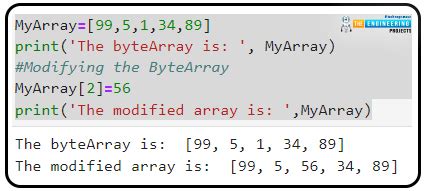 Byte me key bindings.  A byte array is an array of bytes (tautology FTW!)...