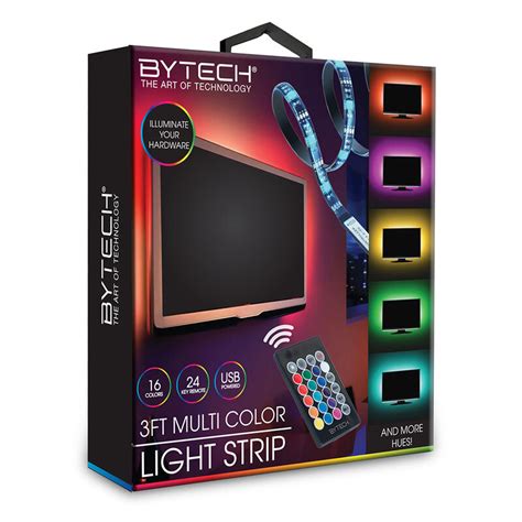 Bytech 3-ft. Multi-Color LED Light Strip - Kohls