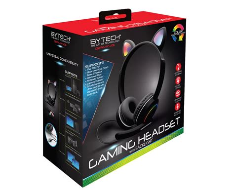 Bytech Cat LED Gaming Headset Big Lots