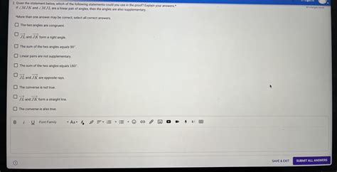 Byu Geometry Test Answers