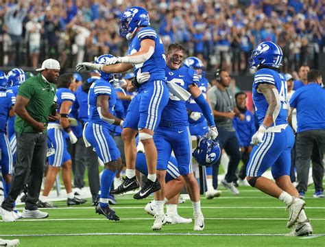 PROVO, Utah – BYU football has a kickoff time for its first Big 12 Conference game against the Kansas Jayhawks. Kickoff for BYU/Kansas on Saturday, September 23, will …. 