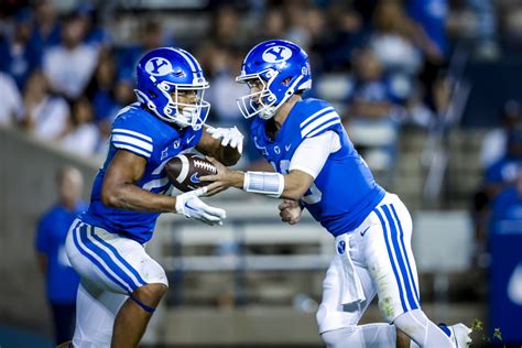 BYU. Cougars. ESPN has the full 2023 BYU Cougars Regular Season NCAAF schedule. Includes game times, TV listings and ticket information for all Cougars games.. 