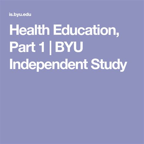 Byu independent study health final study guide. - Iii certamen de relatos breves y poesía..
