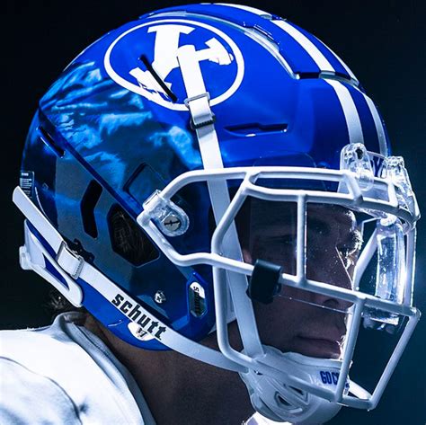 Against Arkansas, BYU wore the royal away jerseys with royal helmets in a 38-31 upset. ... In 2022, BYU wore 13 different uniforms in 13 games. BYU has added so much variety, in fact, that they .... 