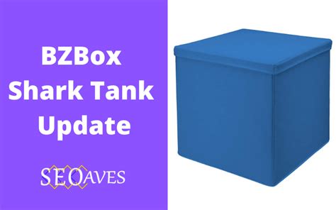 Shark Tank BZBOX Update. Kaeya brought her BZBOX quick-assemb