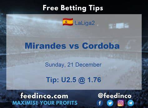 Córdoba vs Mirandes Prediction and Betting Tips - Sportskeeda - raincitystudios.com